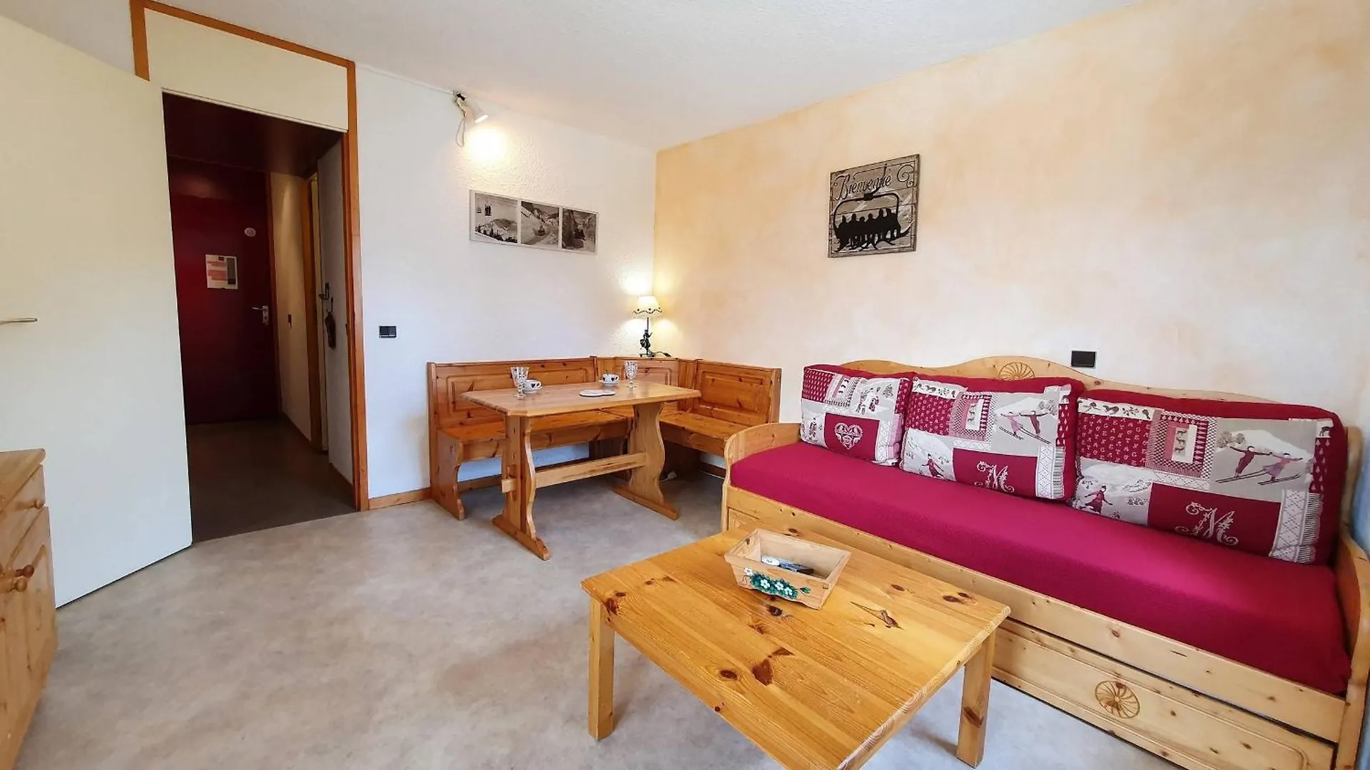 Apartment Studio Cosy Pour 2 Pers., Terrasse, Animaux Admis - Fr-1-353-12 La Plagne